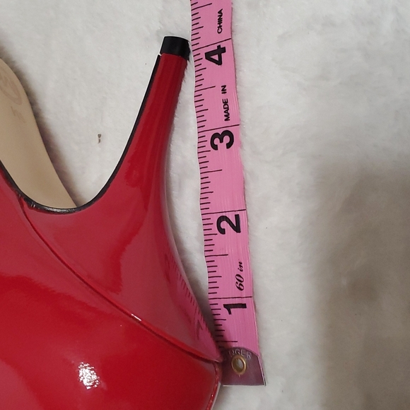 NWOT Michael kors pointed toe heels shoes 9M RED (Ss29) - Picture 8 of 8
